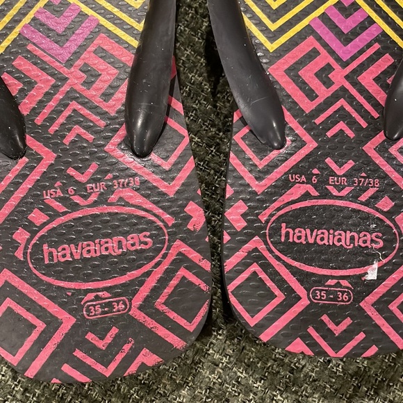 Havaianas flip flops (sz 6) - Picture 7 of 10